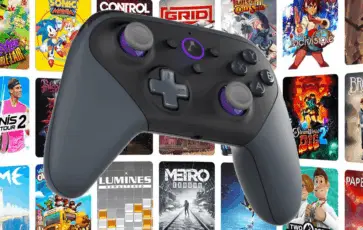 Manette Amazon Luna avec jeux