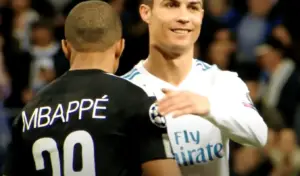 Mbappé et Cristiano Ronaldo