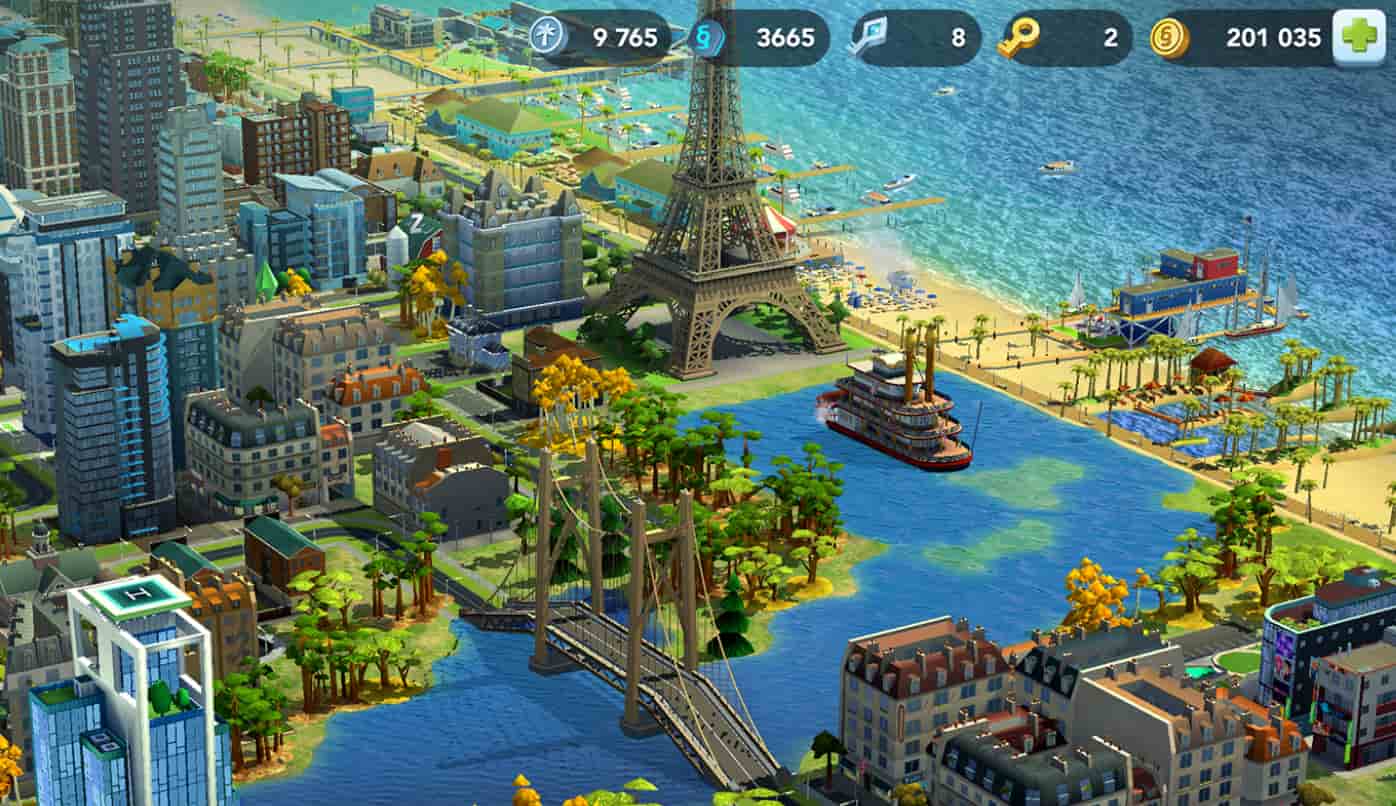 SimCity Tour Eiffel