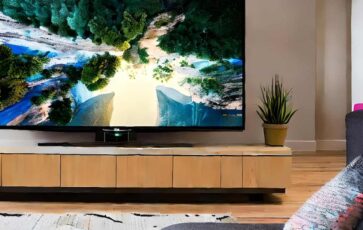 Smart TV dans salon