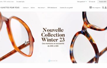 Capture écran Lunettes pour tous