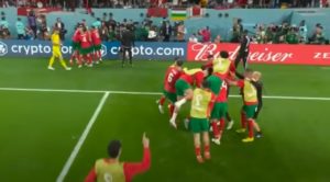 Les marocains heureux d'une victoire