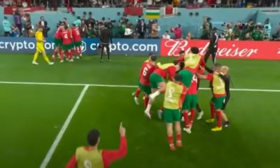 Les marocains heureux d'une victoire