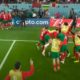 Les marocains heureux d'une victoire