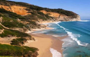 Paysage Plage du Portugal