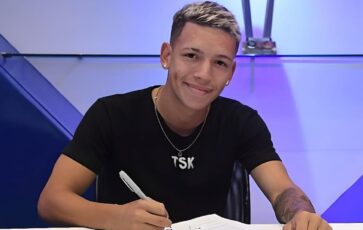 Gianluca Prestianni signature contrat
