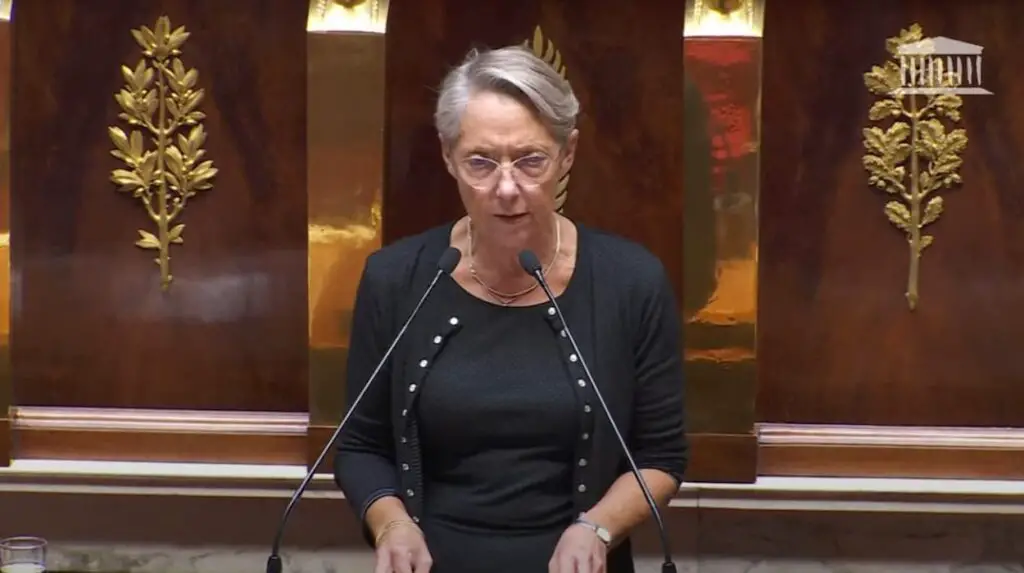 Elisabeth Born à l'Assemblée Nationale