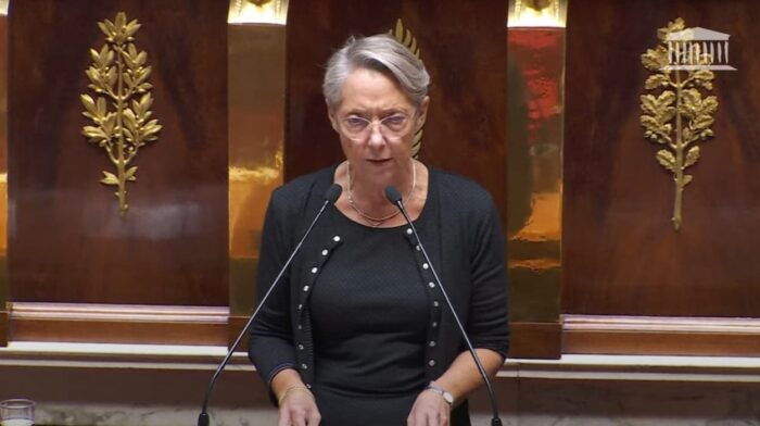 Elisabeth Born à l'Assemblée Nationale