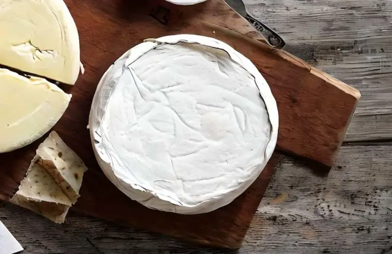 Camembert sur une table