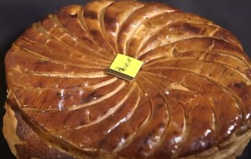 Galette des rois d'un patissier