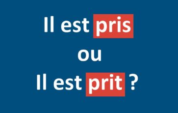 Il est pris