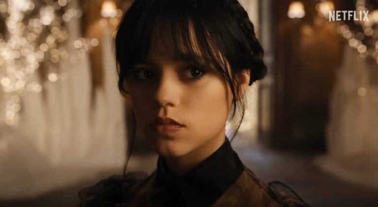 Jenna Ortega dans Mercredi