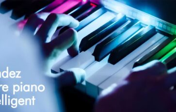 Apprendre le piano avec Led
