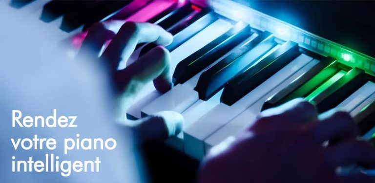 Apprendre le piano avec Led