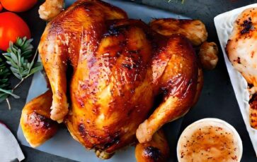 Poulet cuit