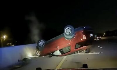 Accident de voiture de nuit