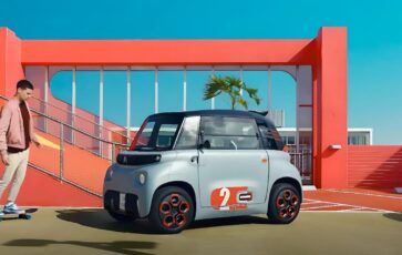 Image issue de la publicité pour promouvoir la Citroën sans permis
