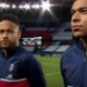 Mbappé et Neymar au Paris Saint Germain avant un match de LDC