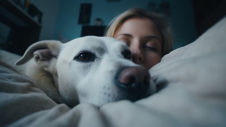 Dormir avec son chien