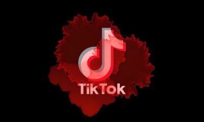 Tiktok Logo et couleur rouge