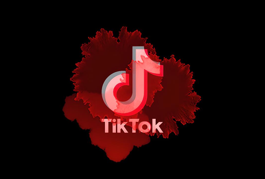 Tiktok Logo et couleur rouge