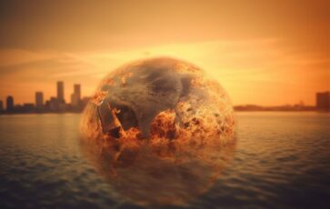 Réchauffement climatique avec la Terre