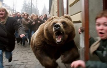 Ours en furie