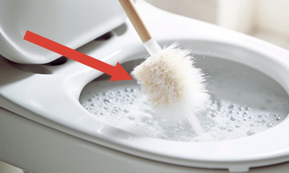 Brosse toilette