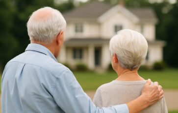 Retraités qui regardent un investissement locatif