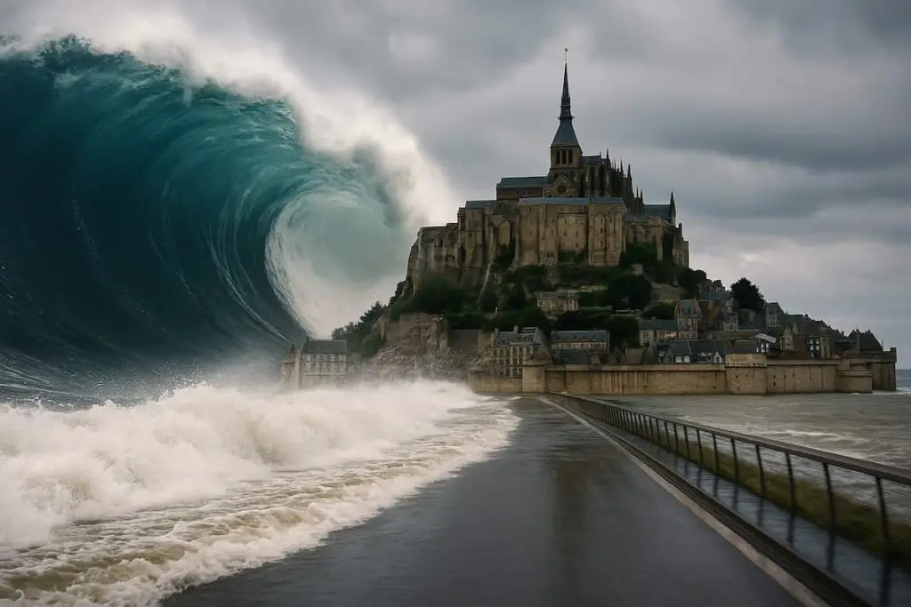 Tsunami Mont Saint Michel
