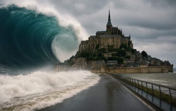Tsunami Mont Saint Michel