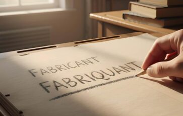 Image illustrant la différence entre fabricant et fabriquant