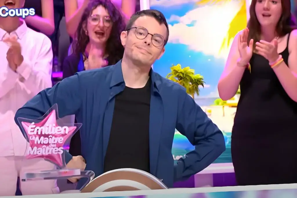 Emilien dans l'émission les 10 coups de midi